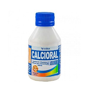 Calcioral B12 Suplemento Pet Vitamínico e Mineral 100ml