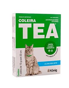 Coleira Tea Gato 13Grs P