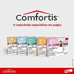 Comfortis 810mg Cães 18 a 27kg Antipulgas Controle Completo