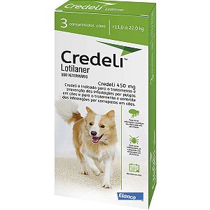 Credeli Tab 450Mg C/3Comp 11A22Kg