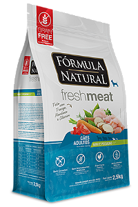 FORMULA NATURAL FRESH MEAT CAO AD MIN/PEQ 2,5KG