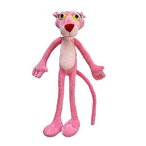 Brinquedo Pelucia Pantera Cor De Rosa