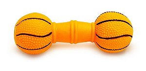 Brinq Vinil Halteres Bola Basquete