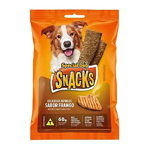 Petisco Special Dog Snacks para Cães Sabor Frango 60g