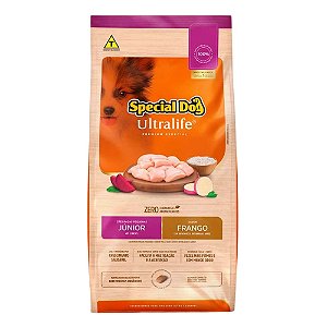 Ração Special Dog Ultralife Cães Raças Pequenas Júnior Frango 1kg