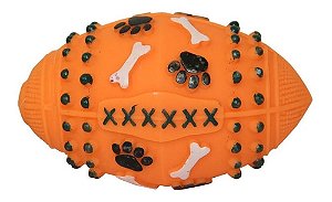 Brinquedo Dog Bola Futebol Americano Pvc