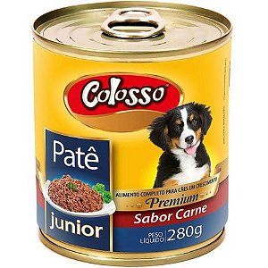 Pate Colosso Cao Racas Pequenas Lata 280 Grs