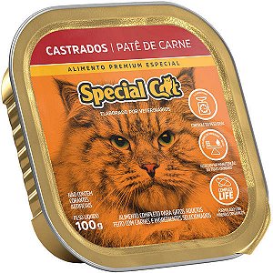 Special Cat Pate Castradorado Carne 100Gr