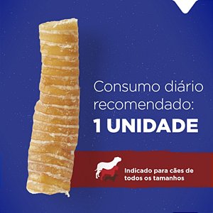 Osso 3 Traqueia Natural Farm para Cães com 12 Unidades
