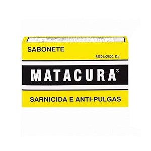Sabonete Matacura Antipulga/Sarnicida 80G
