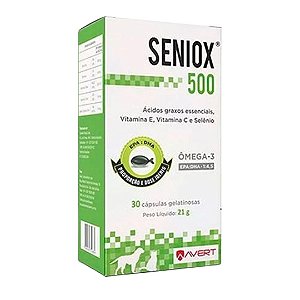 Seniox 500Mg C/ 30 Capsulas