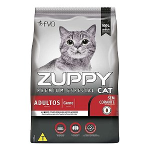 Ração Seca Zuppy para Gatos Adultos Sabor Carne 10,1kg