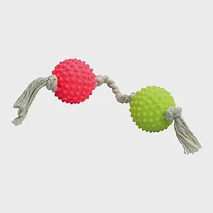 Bola Cravo Mini Dupla Com Corda Unidade