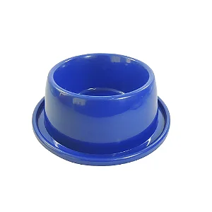 Comedouro Plastico Anti Formiga Pequeno Azul 600Ml