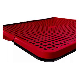 Sanitário Tapete Higiênico para Pets Sani Dog Cor Vermelho
