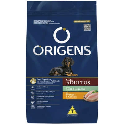 Origens Cao Mini/peq Frango E Cereais 15kg