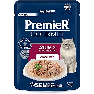 Sache Premier Gourmet Gatos Ad Cast Atum 70G