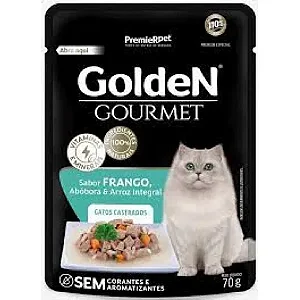 Sache Golden Gourmet Gatos Fil Fran 70G