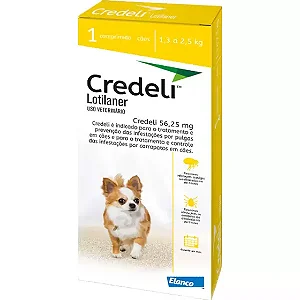 CREDELI TAB 56,25MG C/1COMP 1,3A2,5KG