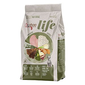 Ração Quatree Life Cães Adultos de Raças Grandes Frango 20kg