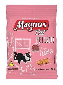 MAGNUS CAT PETISCO FRANGO 40G