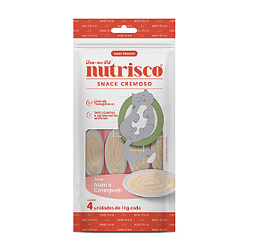 SNACK CREMOSO NUTRISCO ATUM E CARANGUEJO 56GRS