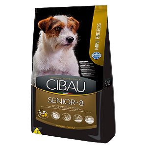 Ração Cibau Mini Breeds Sênior Cães Adultos Raças Pequenas 1kg