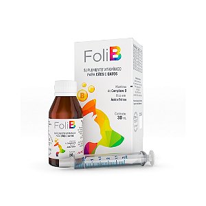 Suplemento Foli-B para Cães e Gatos 30 ml