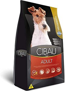 RAÇÃO CIBAU MINI BREEDS CÃES ADULTOS DE RAÇAS PEQUENAS