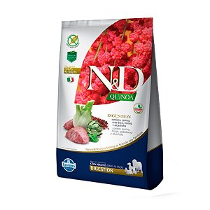 RAÇÃO QUINOA N&D PARA CÃES ADULTOS DIGESTION SABOR CORDEIRO
