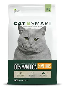 Granulado Sanitário Cat Smart Bio Média 4kg
