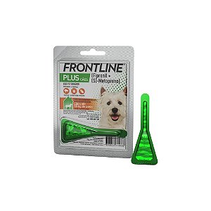 Antipulgas e Carrapatos Frontline Plus para Cães até 10kg 0,67ml