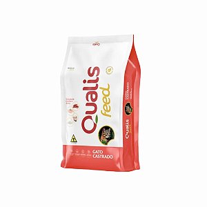 Ração Qualis Fórmula Essencial para Gatos Castrados 10,1Kg