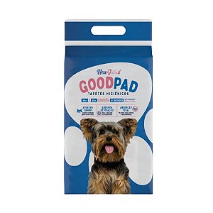 Tapete Higiênico Good Pad Tamanho 60x60cm para Cães 30 Unidades