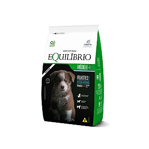 Ração Equilíbrio para Cães Filhote Porte Médio Frango 15kg