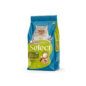 Ração Quatree Select Granvita para Gatos Senior +7 Anos Sabor Frango com Arroz e Batata Doce 10,1kg