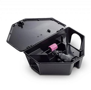 Porta Isca Raticida Ratox IV Retangular para Ratos