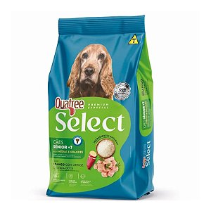 Ração Quatree Select Adulto Sênior 7 RMG 15KG