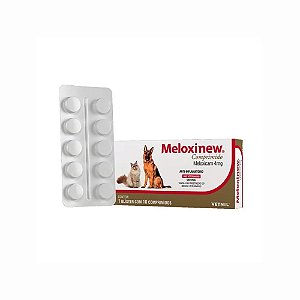 Meloxinew 4mg Cartela com 10 Comprimidos