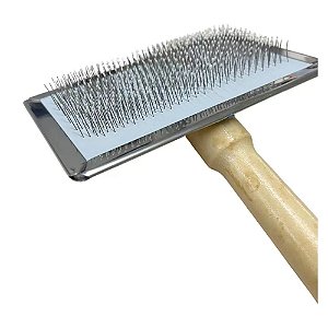 Escova Rasqueadeira de Aço Profissional para Cães e Gatos N°4