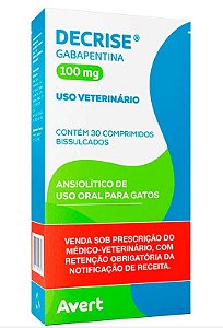 Ansiolítico Decrise 30 Comprimidos 100MG