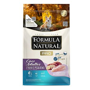 Fórmula Natural Pró Cães Adultos Mini/Pequeno 20kg