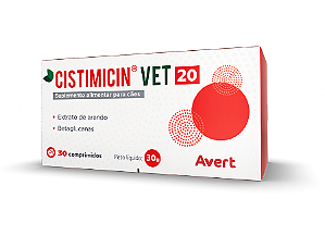 CISTIMICIN VET 20 COM 30 COMPRIMIDOS