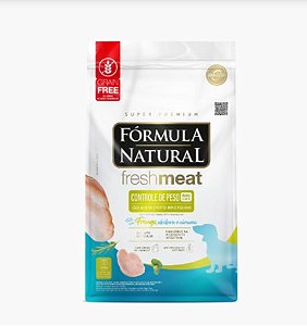 FORMULA NATURAL FRESH MEAT CAO CONTROLE DE PESO MIN/PQ 10,1KG