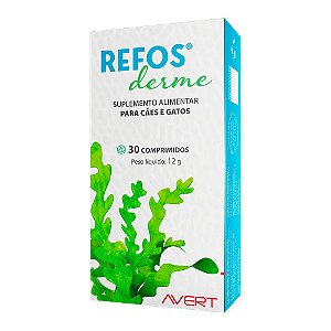 Refos Derme 30 Avert 36g Suplemento para Cães 30 Comprimidos
