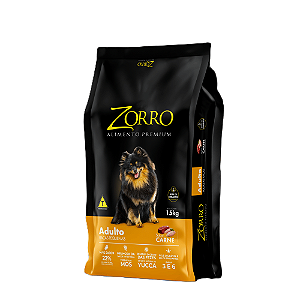 Ração Zorro Cães Adultos Raças Pequenas 10,1kg