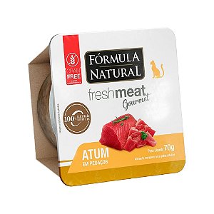 pata Fórmula Natural Fresh Meat Gourmet Gato Atum em pedaços 70g