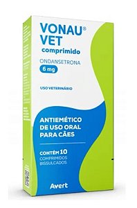 Vonau Vet 6mg 10 Comprimidos Antiemético para Cães e Gatos