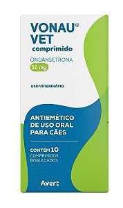 Vonau Vet 12mg 10 Comprimidos Antiemético para Cães e Gatos