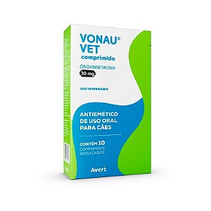 Vonau Vet 30mg 10 Comprimidos Antiemético para Cães e Gatos